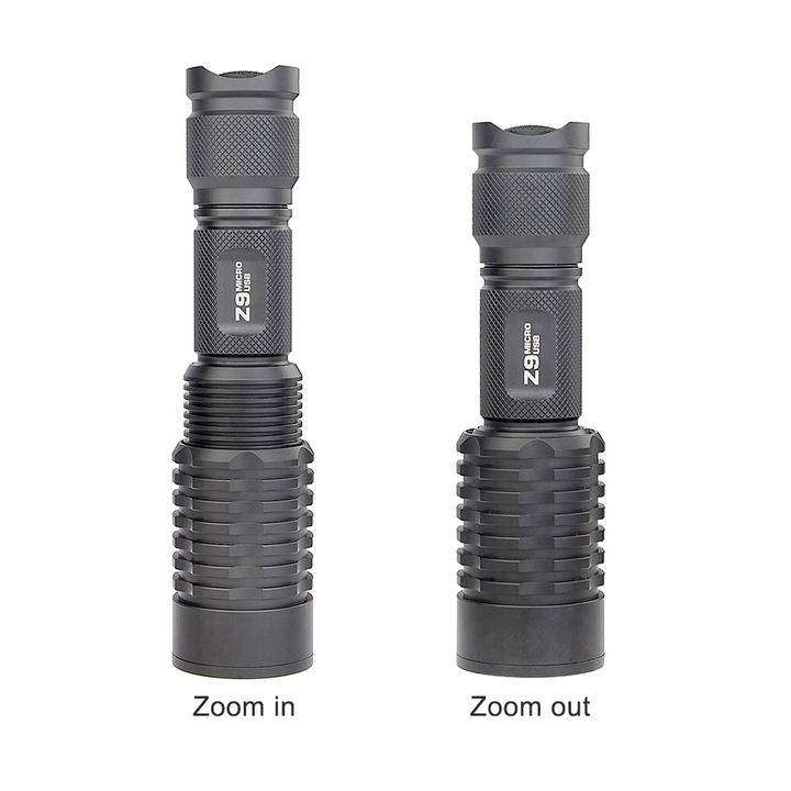 TrustFire Z9 Zoom 600 Lumen 260m Flashlight