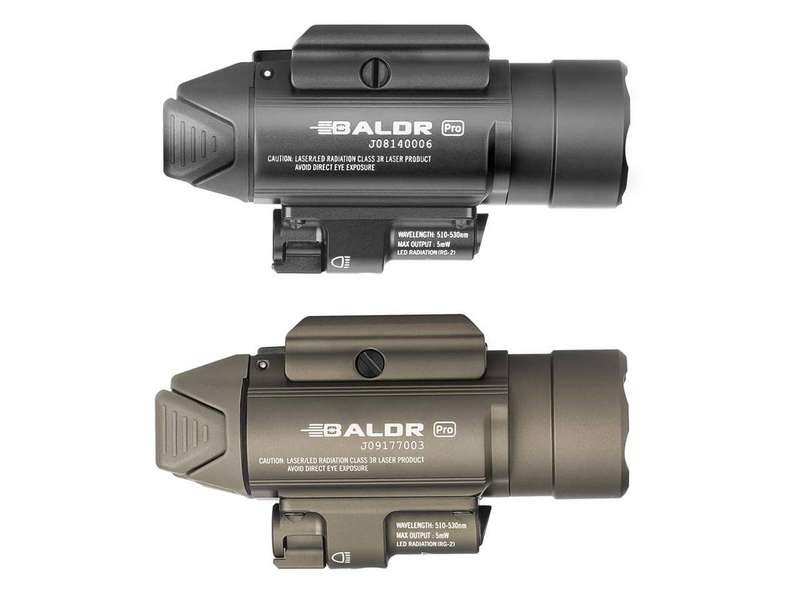OPEN BOX Olight Baldr Pro, 1350 Lumen, 260m throw, 5mW green laser
