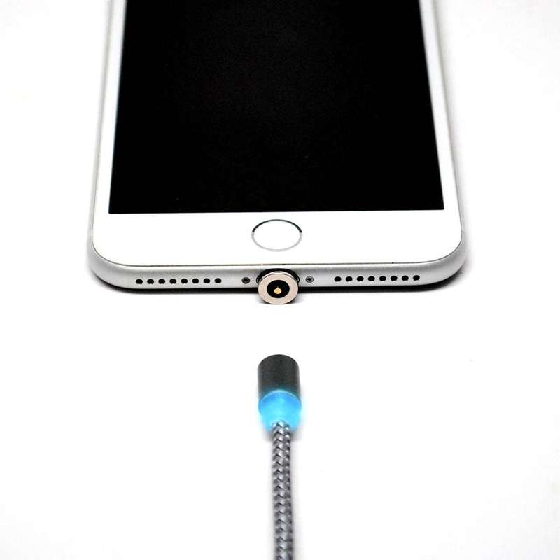 Powertac MCCK Magnetic USB Charging Cable 3 in 1 Nylon Cord