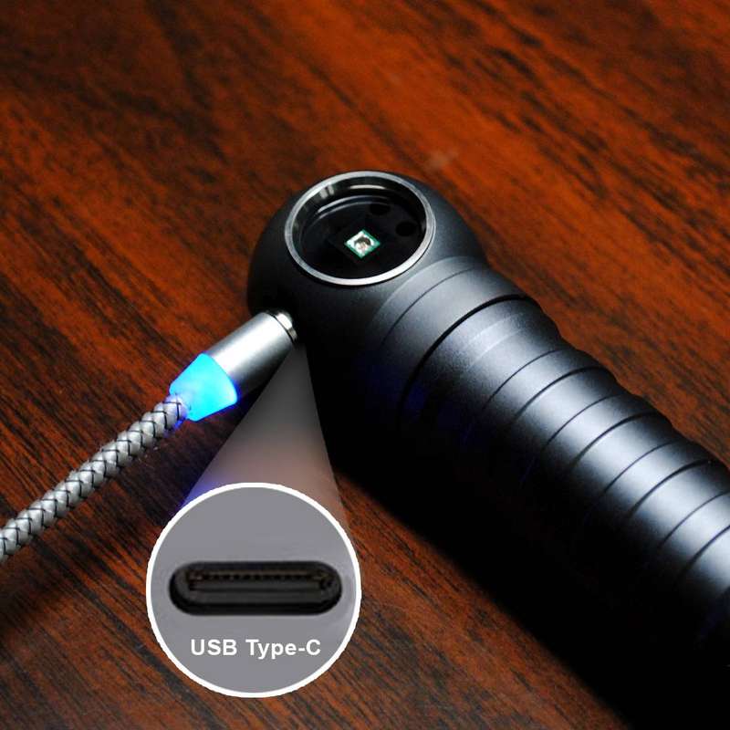 Powertac MCCK Magnetic USB Charging Cable 3 in 1 Nylon Cord