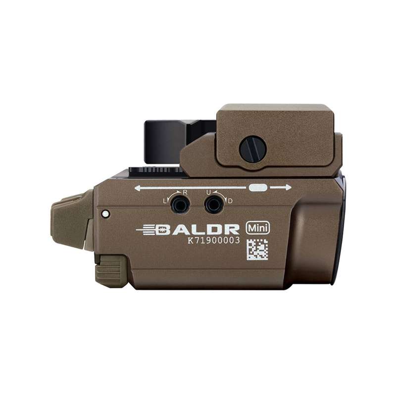 Olight Baldr Mini Tan 600 Lumen 130m Weapon Light