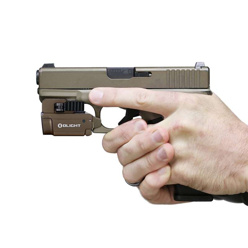 Olight Baldr Mini Tan 600 Lumen 130m Weapon Light
