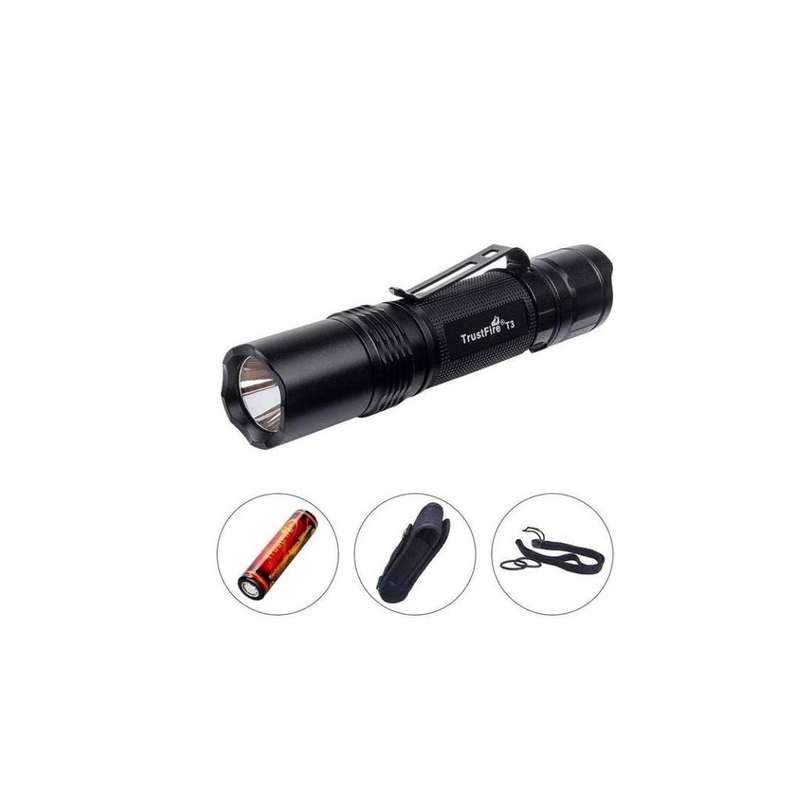 TrustFire T3 1000 Lumens Tactical Flashlight with 137m Throw