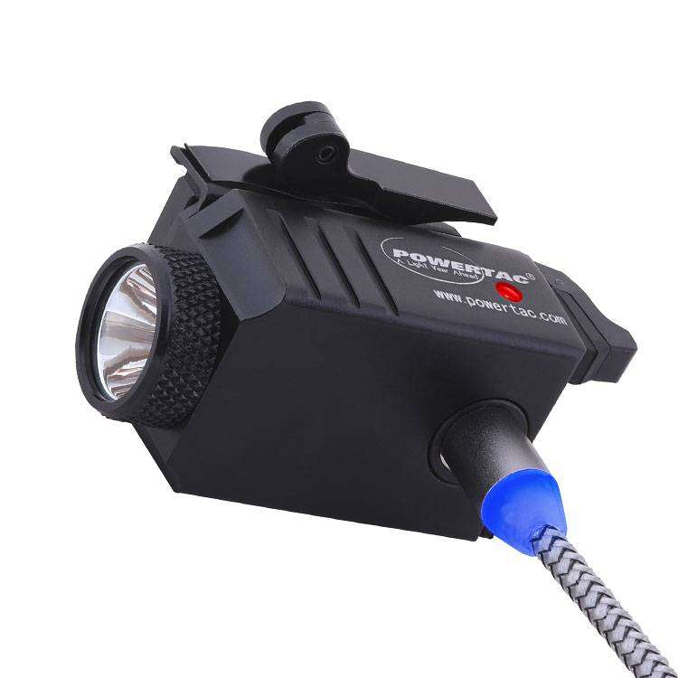 Powertac Mark Mini 550lm 226m Pistol Light