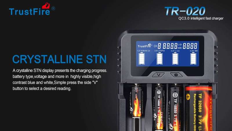 OPEN BOX TrustFire TR-020 Charger