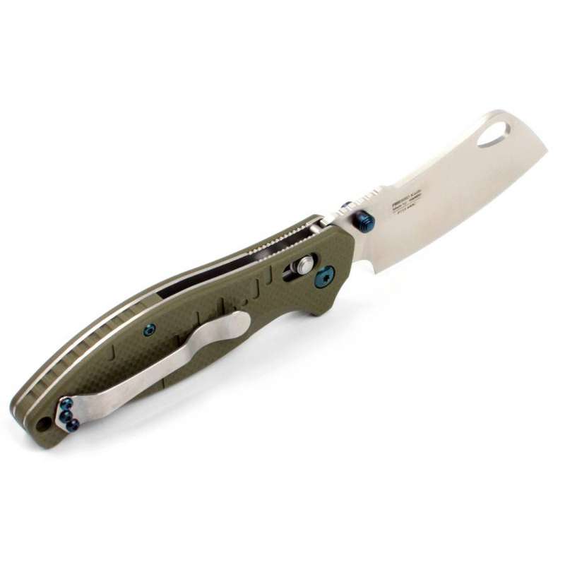 Firebird F7551 440C Folding Cleaver Knife G10 Handle 200mm