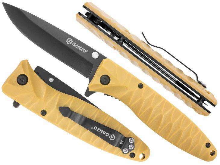 Firebird F620 440C Folding Knife G10 Handle 205mm EDC Tool Black