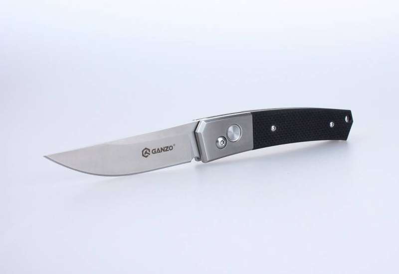Ganzo G7361 440C Folding Knife G10 Handle 195mm EDC Tool Black Green Camo