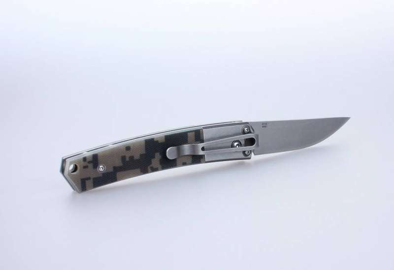 Ganzo G7362 440C Folding Knife G10 Handle 195mm EDC Tool Black Green Camo