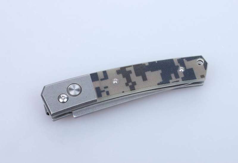 Ganzo G7362 440C Folding Knife G10 Handle 195mm EDC Tool Black Green Camo