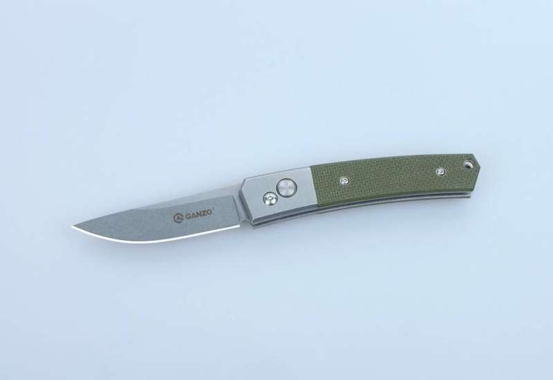 Ganzo G7362 440C Folding Knife G10 Handle 195mm EDC Tool Black Green Camo