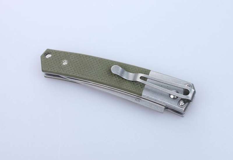 Ganzo G7362 440C Folding Knife G10 Handle 195mm EDC Tool Black Green Camo