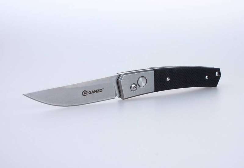 Ganzo G7362 440C Folding Knife G10 Handle 195mm EDC Tool Black Green Camo