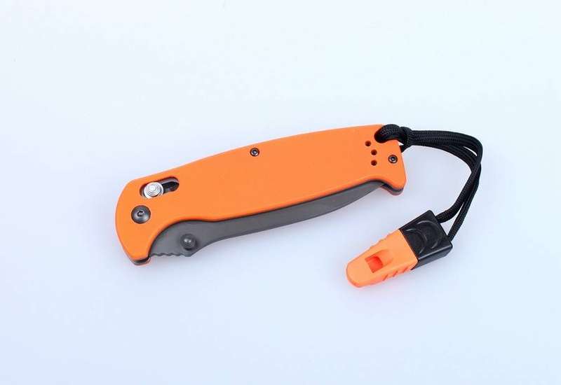 Ganzo G7413-WS 440C Folding Knife G10 Handle 205mm EDC Tool with Whistle