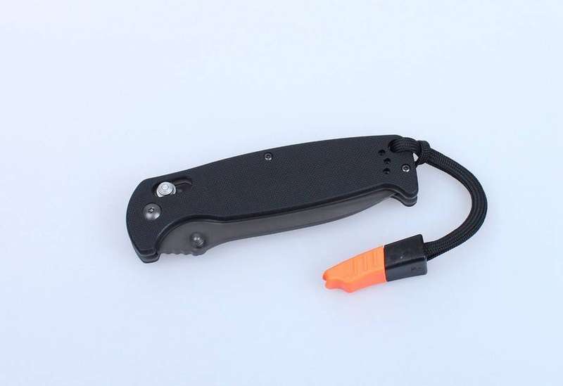 Ganzo G7413-WS 440C Folding Knife G10 Handle 205mm EDC Tool with Whistle