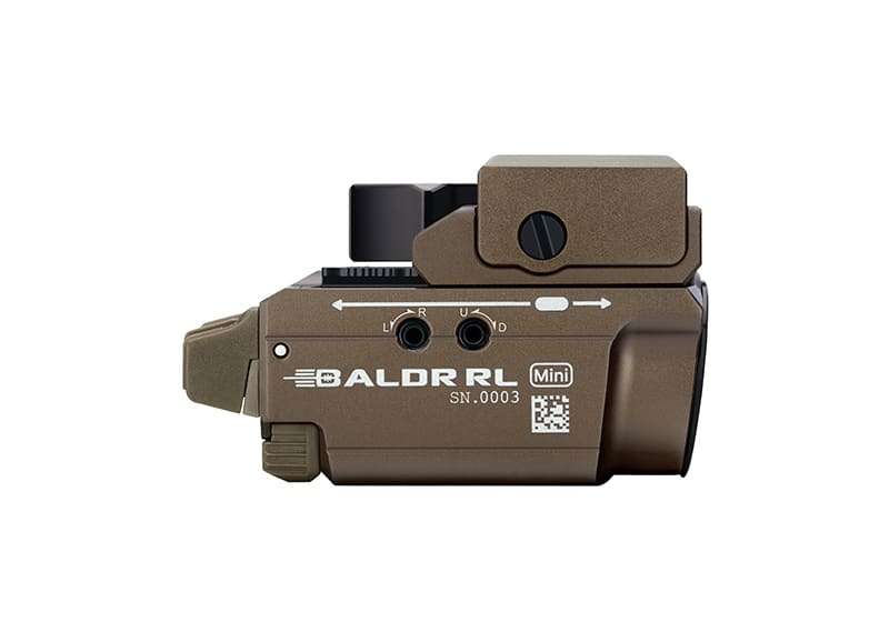 Olight Baldr RL Mini 600 Lumen 130m Rechargeable Weapon Light