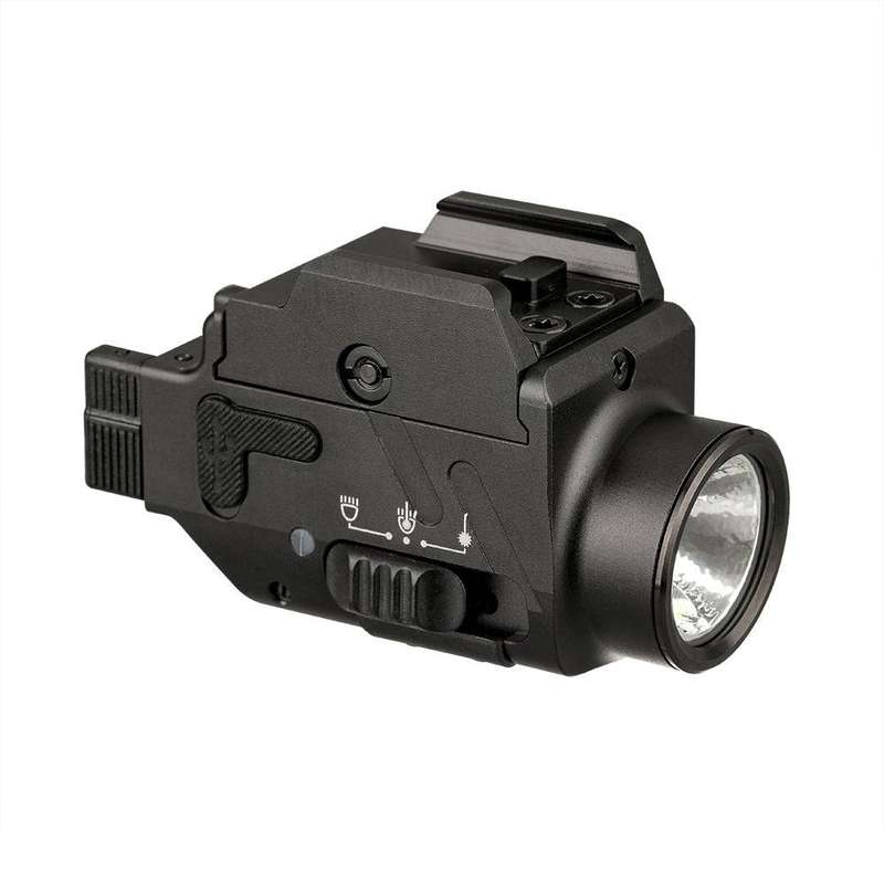 TrustFire GM23S Pistol Light - 800 Lumens, 160m Throw, with Green Laser