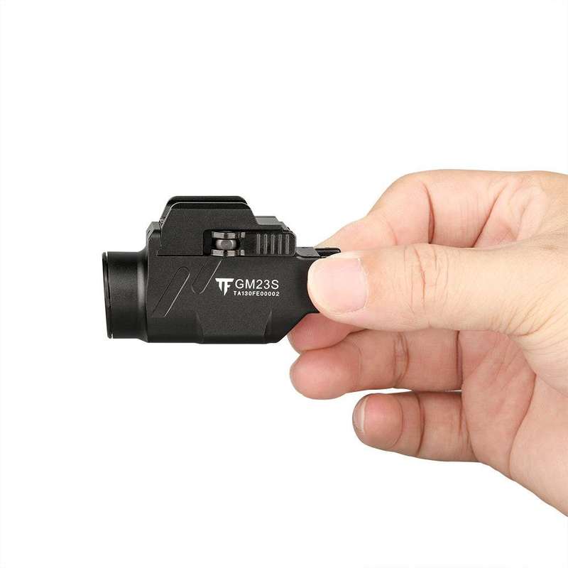 TrustFire GM23S Pistol Light - 800 Lumens, 160m Throw, with Green Laser