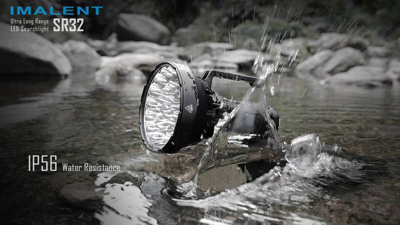 Imalent SR32 120000LM 2080m Throw Rechargeable Tactical Flashlight