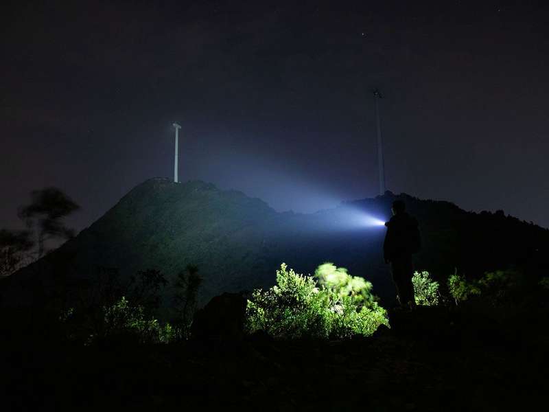 Olight Baton 4 Rechargeable LED Flashlight 1300 Lumens 170m Black