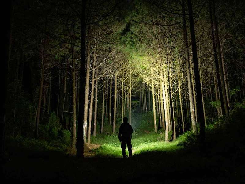 Olight Baton 4 Rechargeable LED Flashlight 1300 Lumens 170m Black