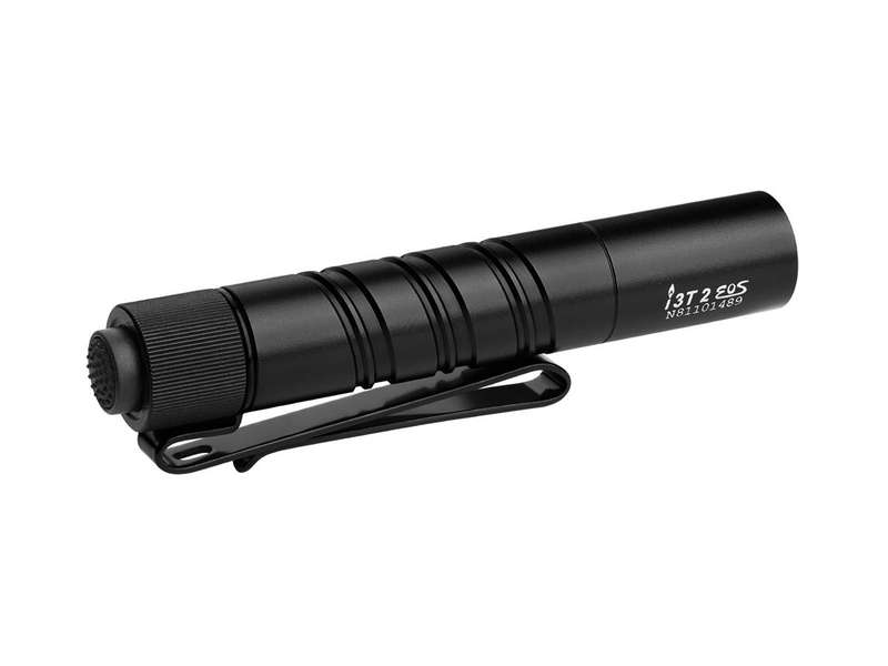 Olight I3T 2 EOS LED Flashlight 200 Lumen 62m Throw Slim EDC Black