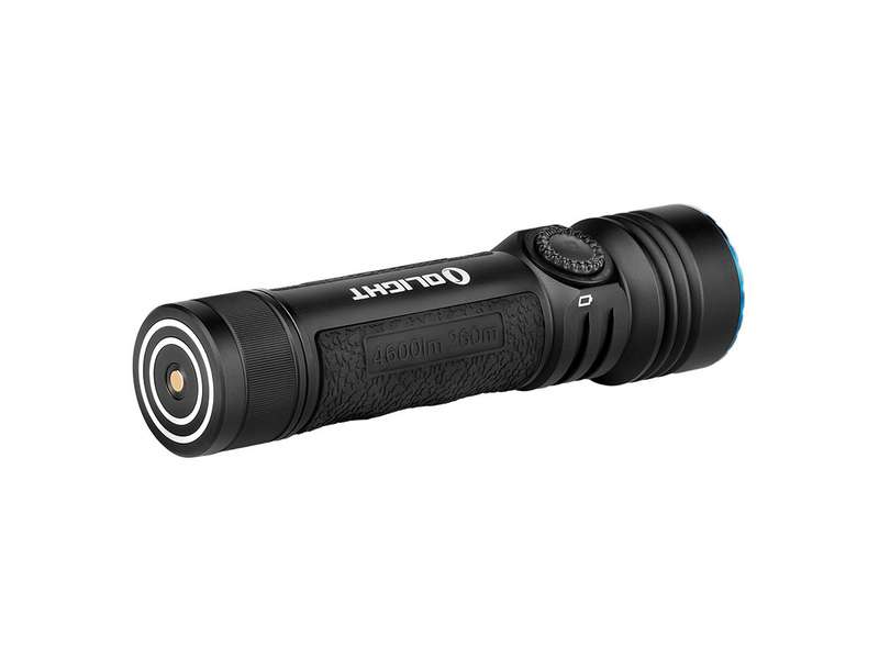 Olight Seeker 4 Pro Rechargeable LED Flashlight - 4600 Lumens - Cool White - Includes 1 x 21700