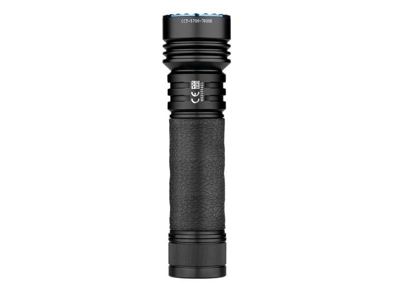 Olight Seeker 4 Pro Rechargeable LED Flashlight - 4600 Lumens - Cool White - Includes 1 x 21700