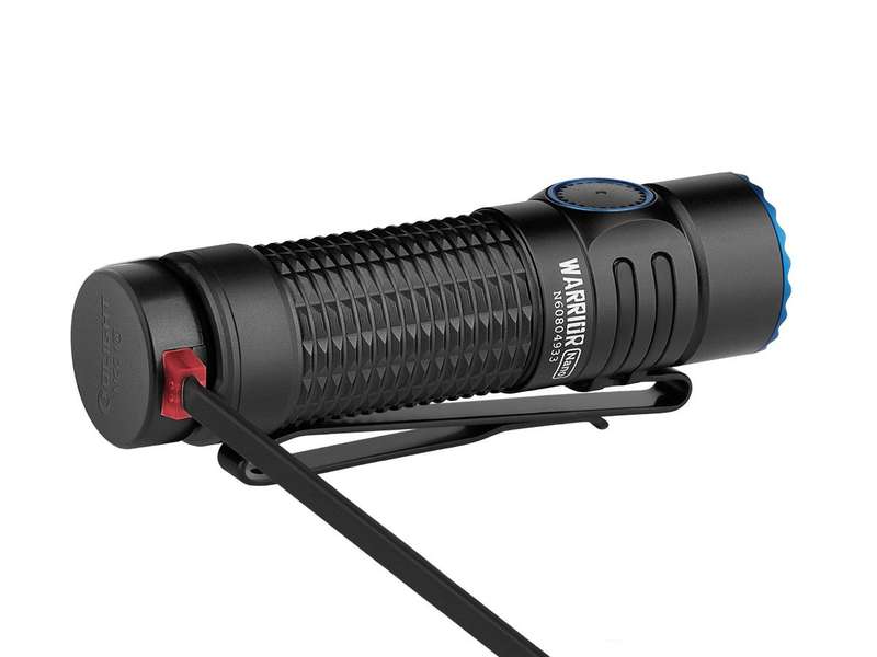 Olight Warrior Nano Rechargeable LED Flashlight 1200LM 135m