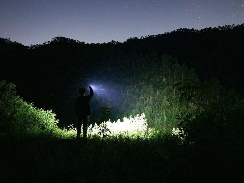 Olight Warrior Nano Rechargeable LED Flashlight 1200LM 135m