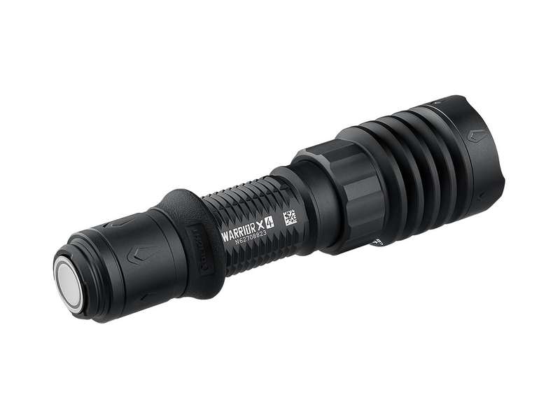 Olight Warrior X 4 Rechargeable LED Flashlight 2600LM 630m Matte Black