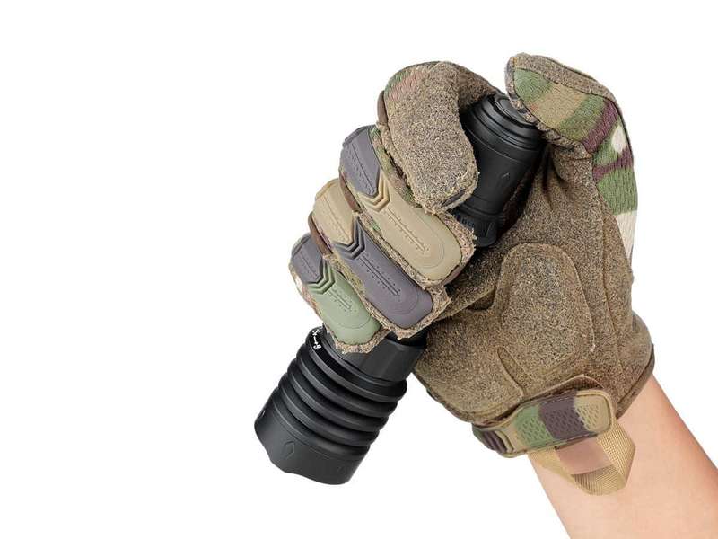 Olight Warrior X 4 Rechargeable LED Flashlight 2600LM 630m Matte Black