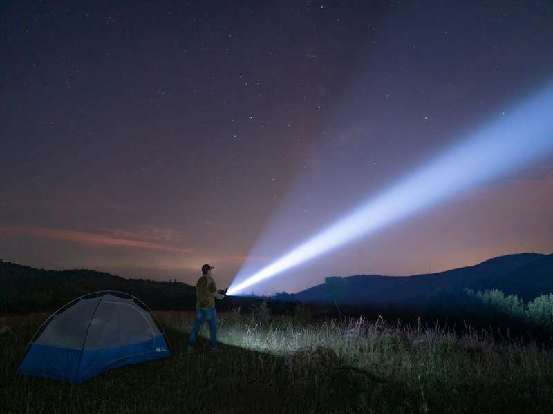 Olight Warrior X 4 Rechargeable LED Flashlight 2600LM 630m Matte Black