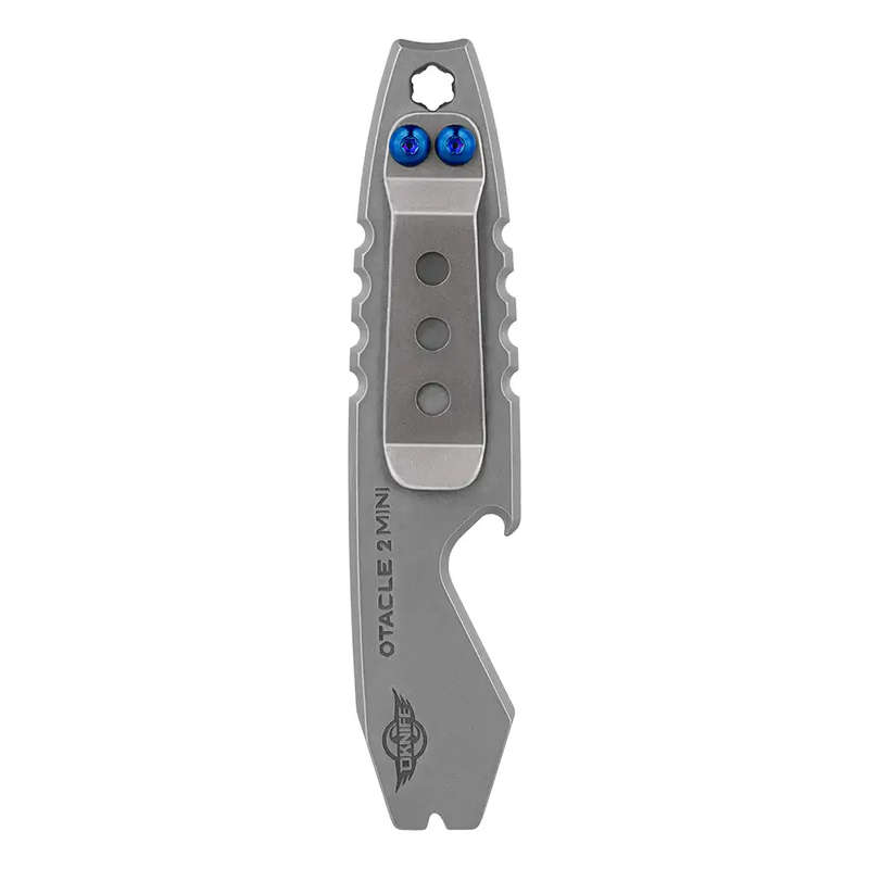 Otacle 2 Mini 3-in-1 EDC Titanium Pry Bar with Pocket Clip