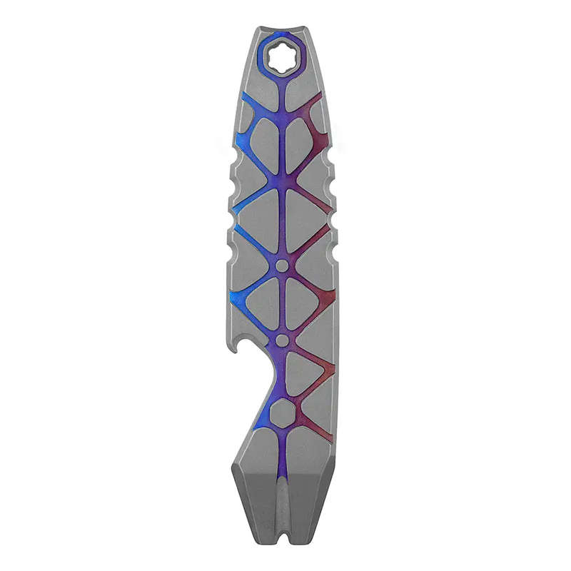Otacle 2 Mini 3-in-1 EDC Titanium Pry Bar with Pocket Clip