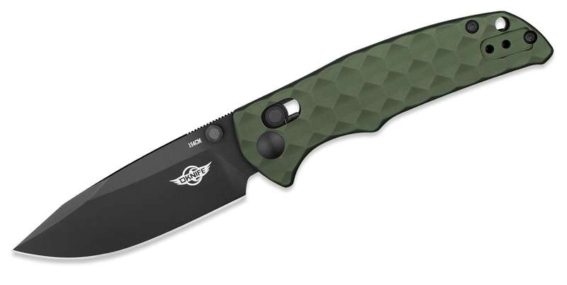 Olight Oknife Rubato 3 Textured Aluminum Handle 154CM Blade