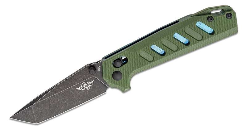 Olight Oknife Rubato OD Green 154CM Folding Knife