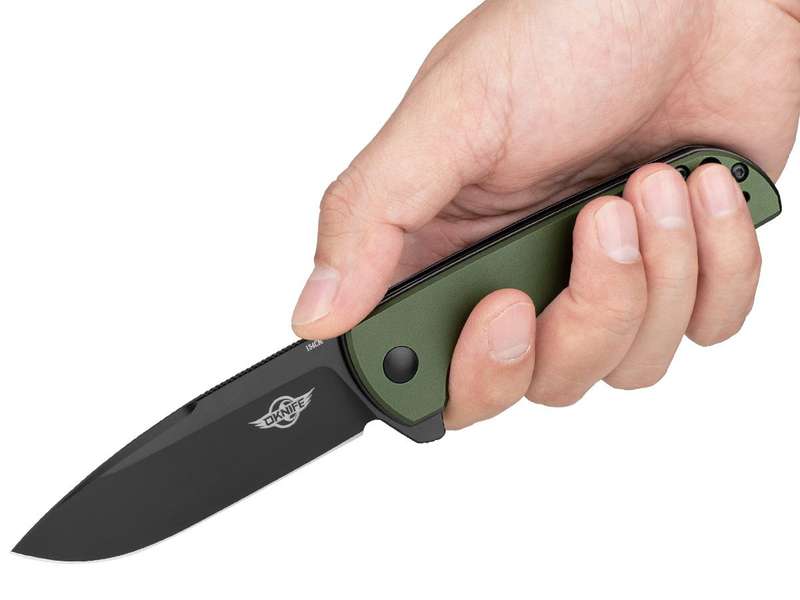 Olight Freeze 2 Folding Knife OD Green Oknife 154CM Blade 193mm