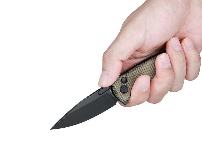 Olight Mettle 2 Folding Knife OD or Zombie Green Oknife 154CM Blade 170mm