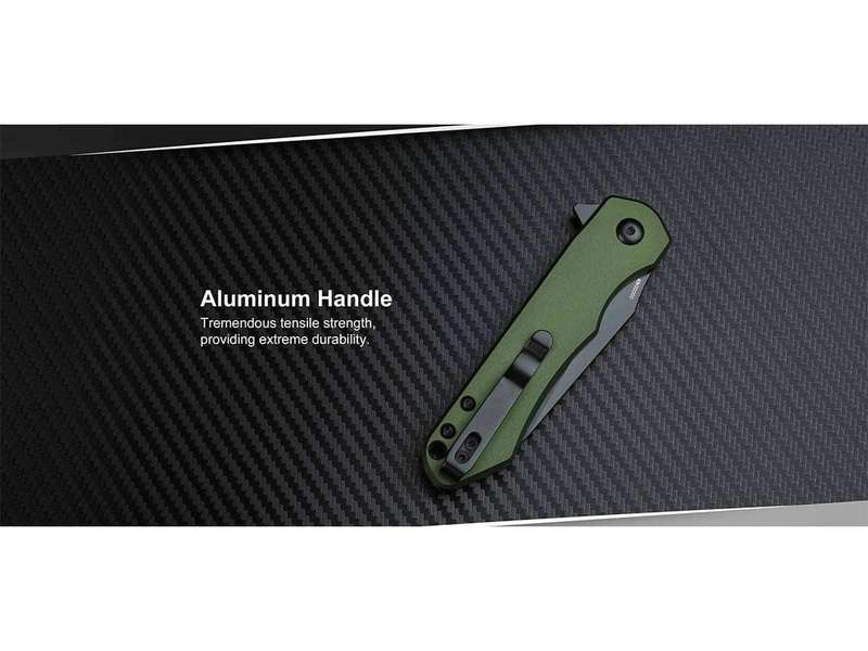 Olight Freeze Folding Knife OD Green Oknife 154CM Blade