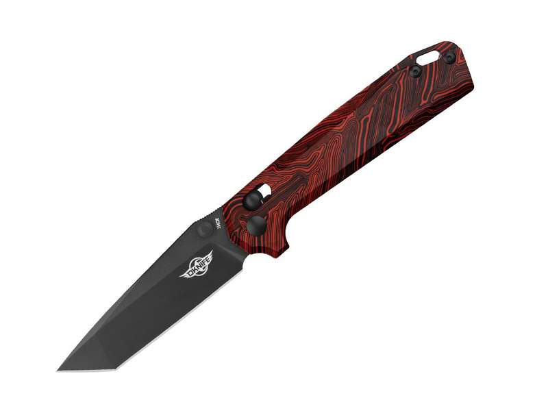 Olight Rubato Folding Knife Damascus G10 Handle 154CM Blade