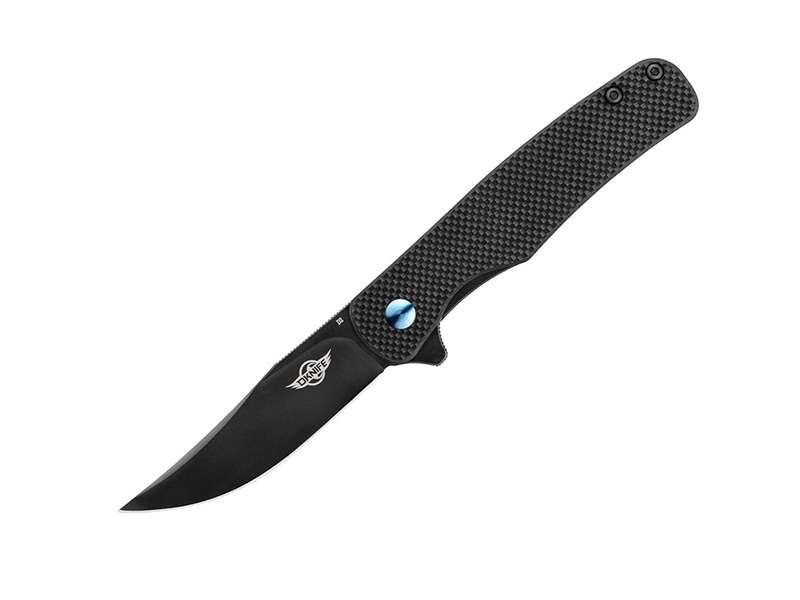 Olight Chital Folding Knife G10 Handle D2 Blade Black Oknife