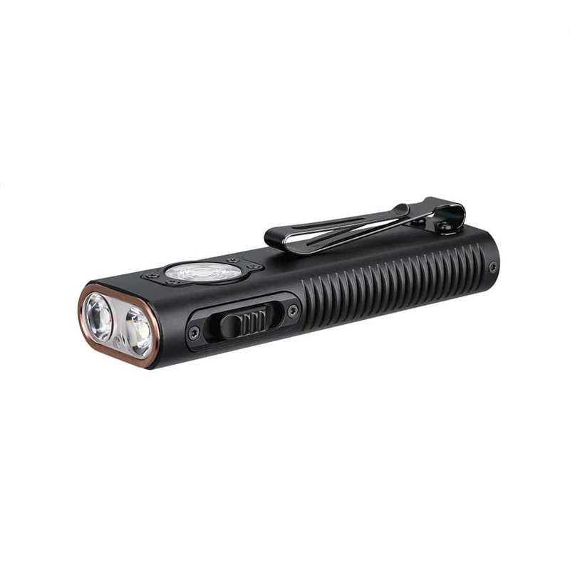 TrustFire MiniX3 EDC Laser Flashlight - 1050 Lumens, 128m Throw, Red or UV Options