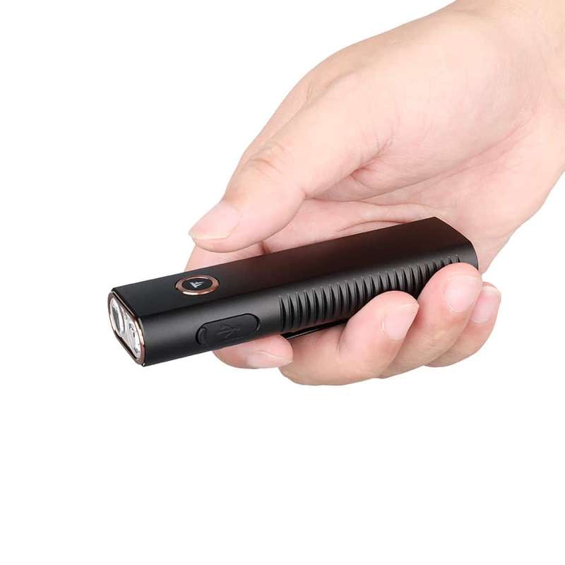 TrustFire MiniX3 EDC Laser Flashlight - 1050 Lumens, 128m Throw, Red or UV Options