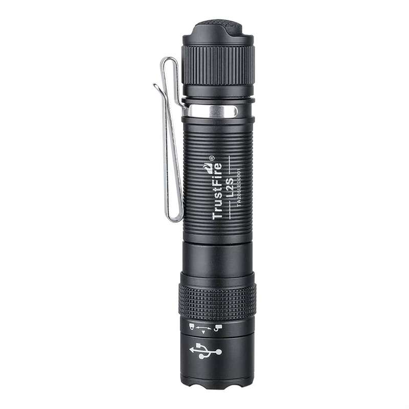 TrustFire L2S 1050 Lumens Tactical Flashlight with 175m Throw