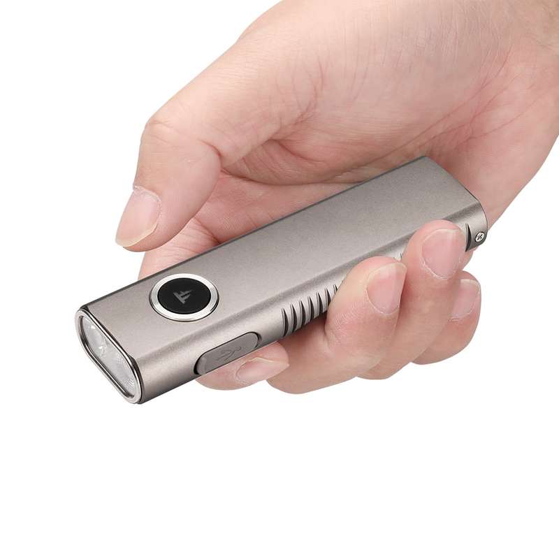 TrustFire MiniX3 EDC Laser Flashlight - 1050 Lumens, 128m Throw, Red or UV Options