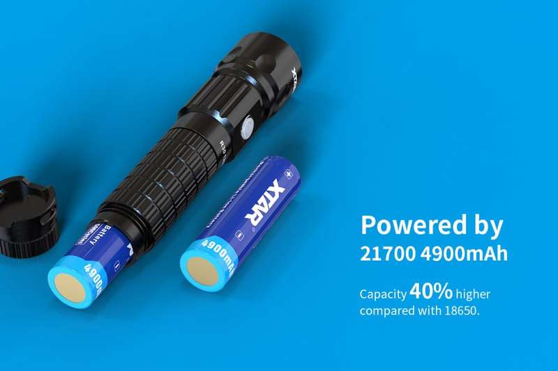 XTAR R30 1200lm Sports Flashlight Set for Outdoor Use