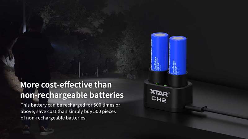XTAR INR 18650H 2600mAh 20A/30A Battery