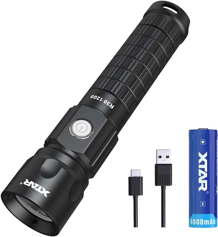 XTAR R30 1200lm Sports Flashlight Set for Outdoor Use