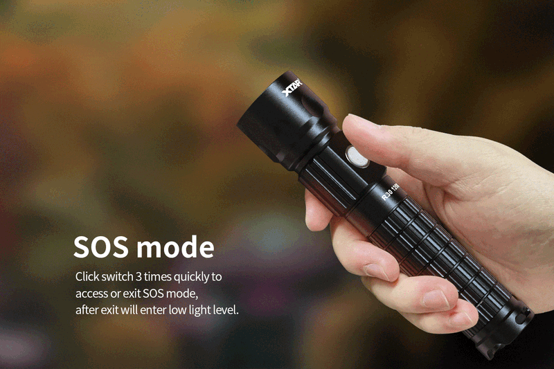 XTAR R30 1200lm Sports Flashlight Set for Outdoor Use